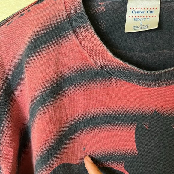 Vintage University of Louisville Shadow Graphic Tee Shirt Size Large - Picture 4 of 4